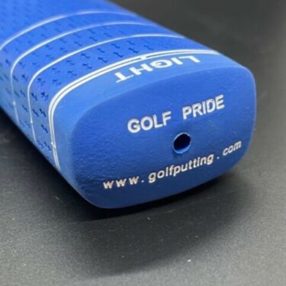 2 Thumb Golf Putter Grip Standard Size Gazeley Blue 1.65" Wide Grip - Picture 6 of 7